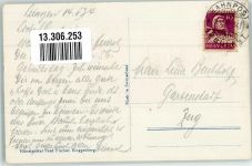 3706 Leissigen 1934 Foto AK Auto Gasthaus Hirschen