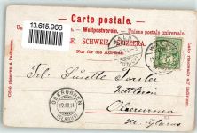 8636 Wald ZH 1904 Lithographie Sanatorium