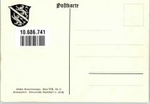 8314 Kyburg Lithographie Wappen Schild