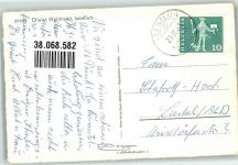 3822 Isenfluh 1963 Foto AK Pension Chalet Waldrand