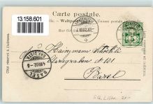 9620 Lichtensteig 1902 Gebrauchsspuren Obertor 1830 Sonnabend Lithographie