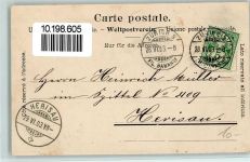 8000 Zürich 1903 - Bahnhofstrasse und Bahnhof Tram