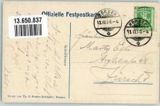 8810 Horgen 1908 - Züricher Kantonal Turnfest 12.-13.7.1908