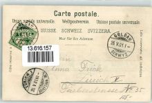 6410 Goldau 1901 Lithographie Bahnhof Arth-Rigi Enzian Verlag Künzli Nr 2201