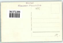 Klausenpasshöhe - Bruder Klaus Kapelle