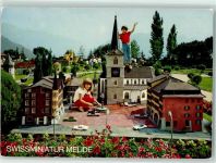 6815 Melide - Swissminiatur Ring Platz Biel