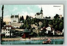 8820 Wädenswil - 1906 Schloss Ruderboot