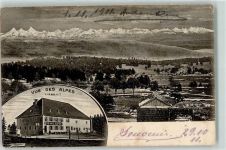 Vue des Alpes 1911 - Hotel de la Vue des Alpes