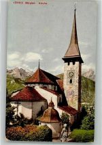 6463 Bürglen UR Foto AK Kirche