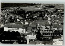 2800 Delémont Delsberg 1962 Foto AK Fliegeraufnahme