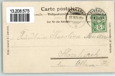 4458 Eptingen 1904 - Teilansicht, AK