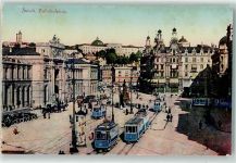 8000 Zürich - Bahnhofplatz Tram No 6 und 22