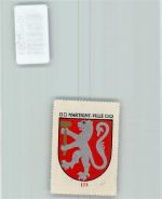 1920 Martigny - Vignette Wappen Kaffee Hag ca 1920-1940 Martigny-Ville