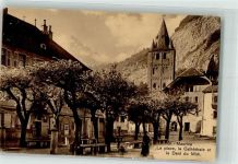 1890 St-Maurice 1907 - Dent du Midi Kathedrale Marktplatz