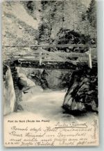 1880 Bex 1905 - Pont de Nant