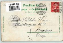 8000 Zürich 1901 Gebrauchsspuren Kutsche