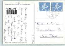 7243 Pany - Güggelstein mit Blick auf die Silvrettagruppe Winteraufnahme Wetterhahn