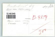 9606 Bütschwil Foto AK Kirche Ort handschriftlich