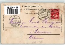 6468 Attinghausen 1899 Gebrauchsspuren Burgruine