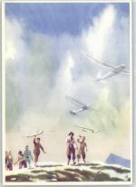 Künstlerkarte Schweizer Stiftung Pro Aero