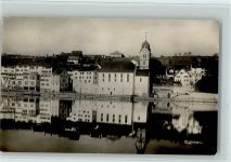 8193 Eglisau 1928 Foto AK Häuser am Wasser, Verlag Guggenheim Nr. 12714b, gute Erhaltung AK