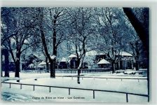 1145 Bière 1911 - Camp en hiver les Cantines