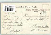 1145 Bière 1911 - Camp en hiver les Cantines