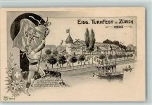 8000 Zürich - Festhalle Turnerfahne