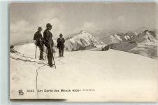 Mönch BE - Auf dem Gipfel