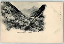 6484 Wassen UR - Gotthardbahn Kirchlein