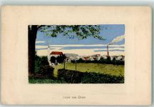 6330 Cham 1918 Prägedruck