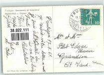 3714 Frutigen 1961 Foto AK