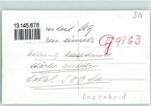 9602 Bazenheid Foto AK Ort handschriftlich