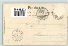 1905 Lieder AK Die zwei Liebi im Aargäu