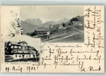 9650 Nesslau 1902 - Am kleinen Speer Gasthaus Ort lt. Recherche