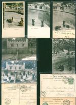 3000 Bern Berne Kleinposten bis 20 Lot mit 14 AK, 1901-1934; gute Erhaltung, teils gelaufen