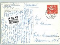 6045 Meggen 1962 Gebrauchsspuren Dampfschiff Pension Sonnrain