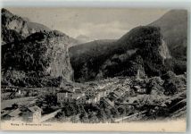 7430 Thusis 1907 Foto AK Bahnpost Zug 28 Nr. 32