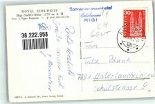 6410 Rigi Staffel 1962 Foto AK Hotel Edelweiss