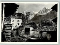 7610 Soglio 1965 Foto AK Dorfbrunnen