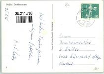 7610 Soglio 1965 Foto AK Dorfbrunnen