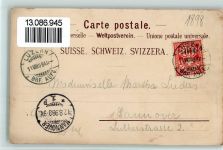 6440 Vierwaldstättersee 1898 Lithographie Gruss aus - Gebr. Künzli 215 AK