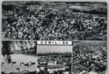 9240 Uzwil - Fliegeraufnahme, Schwan