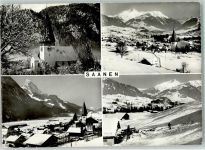 3792 Saanen - Kirche Winter