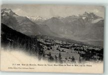 1884 Villars-sur-Ollon - Glacier de Trient Mont Blanc