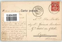 2533 Leubringen Evilard 1910 - Hotel des frois Sapins Evilard sur Bienne Station climatherique