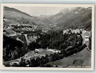 7552 Vulpera - Strandbad Blick auf Schuls