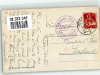 3812 Wilderswil 1928 Foto AK Hotel Schönbühl