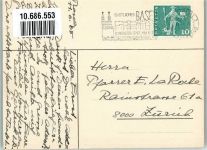 4103 Bottmingen Gebrauchsspuren Schloss Lithographie