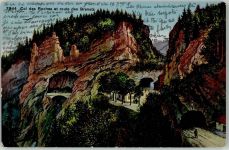 2416 Les Brenets 1916 - Col des Roches et route des Brenets